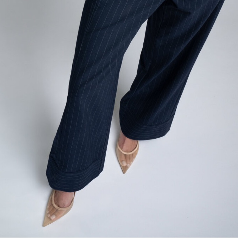 Britt Netta Esme Satin Trimmed Mesh Slingback Pump